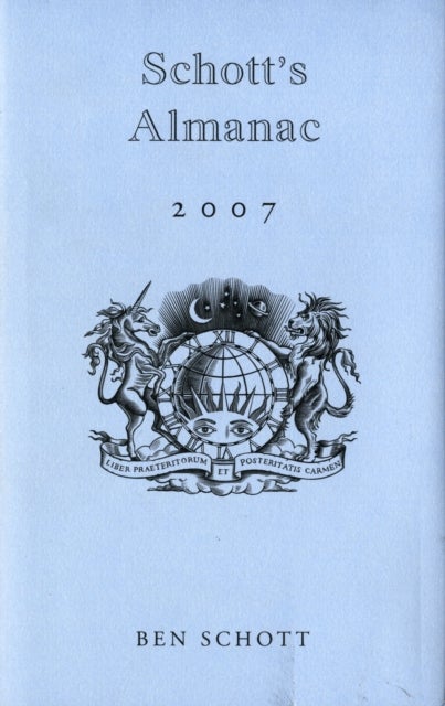 Schott's Almanac 2007 - Hardcover English by Ben Schott - 2006 