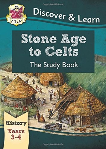 Discover & Learn - Stone Age to Celts - The Study Book Paperback English by CGP Books - 41909