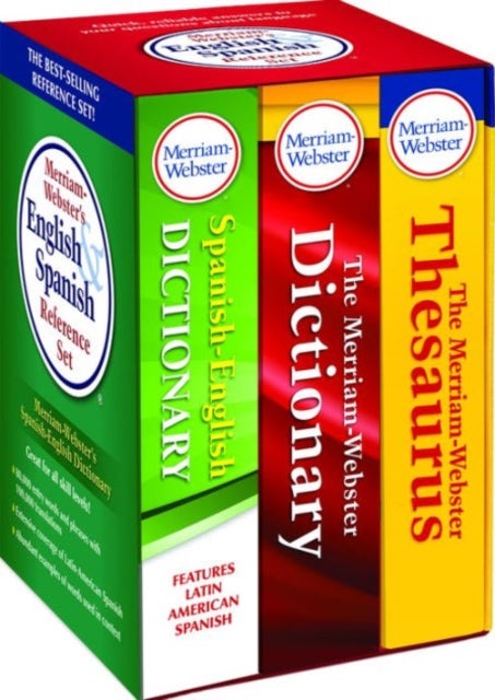 Merriam-Webster's English & Spanish Reference Set printed_book_paperback english - 01/01/2016