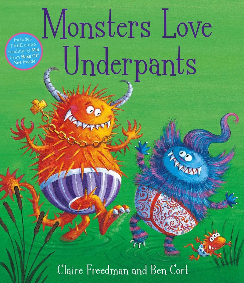 Monsters Love Underpants Paperback English by Claire Freedman - 42117 