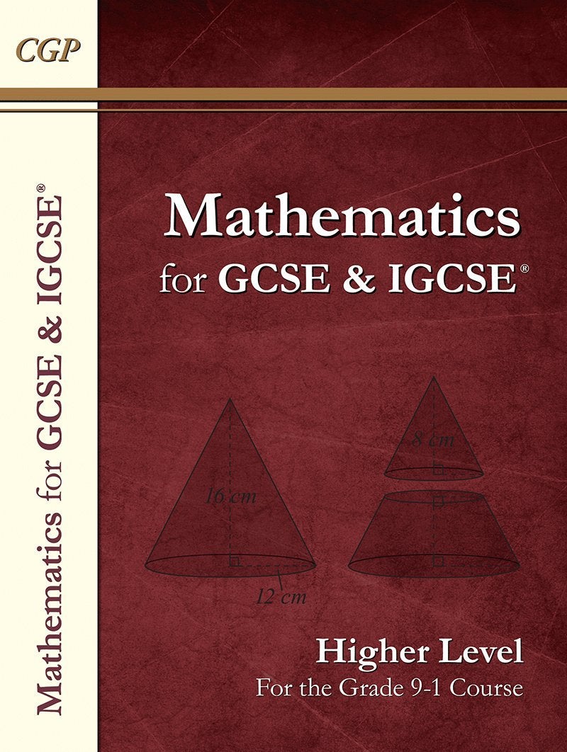 null - New Maths for GCSE and IGCSE Textbook, Higher Paperback English by CGP Books - 42692 - Image 1