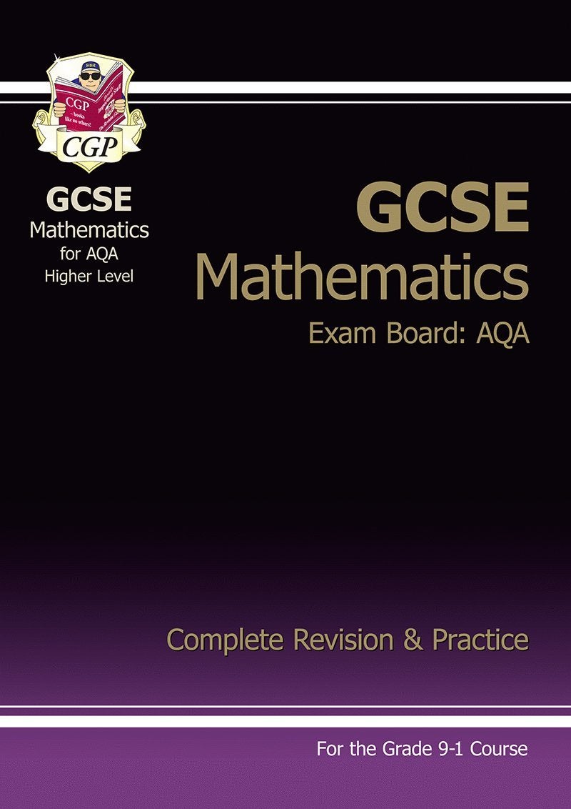 New GCSE Maths AQA Complete Revision & Practice Paperback English by CGP Books - 42634 - Image 1