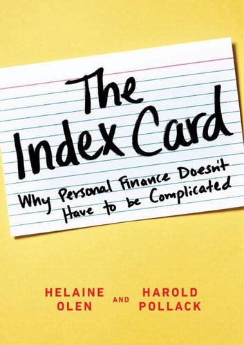 The Index Card - Hardcover English by Helaine Olen - 05/01/2016 