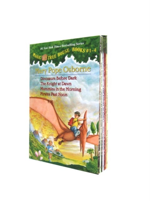 Magic Tree House Boxed Set, Books 1-4 Paperback English by Mary Pope Osborne - 37040 