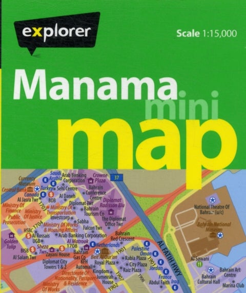 Manama Mini Map printed_book_map english - 6/12/2012