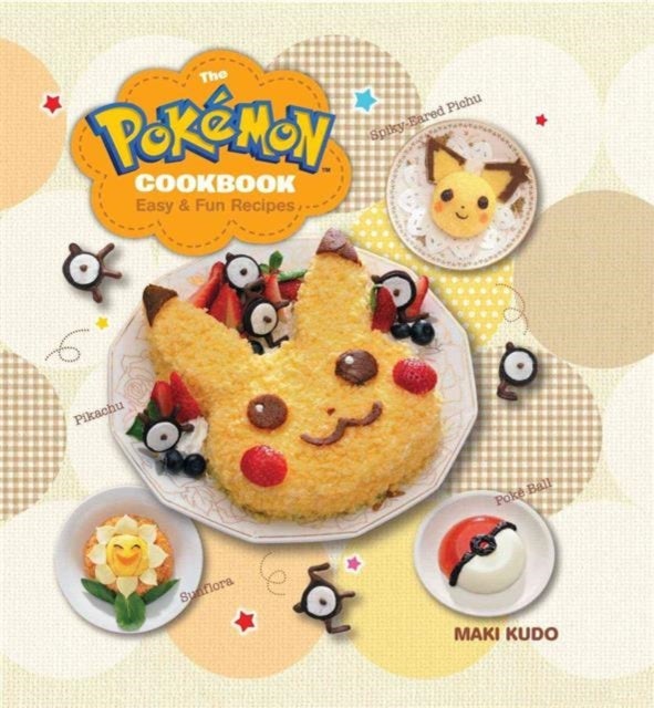 Pokemon Cookbook, The: Easy & Fun Recipes Hardcover English by Maki Kudo - 42719