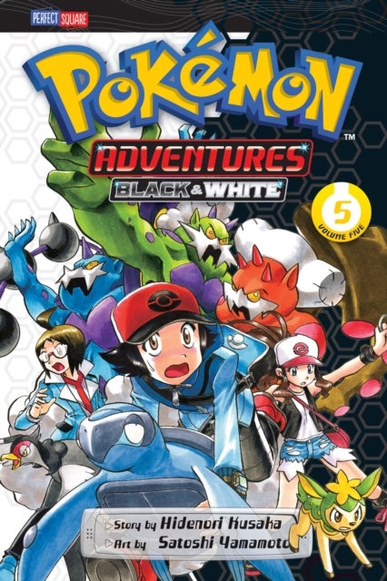 Pokemon Adventures Black & White: 5 Paperback English by Hidenori Kusaka - 41963 
