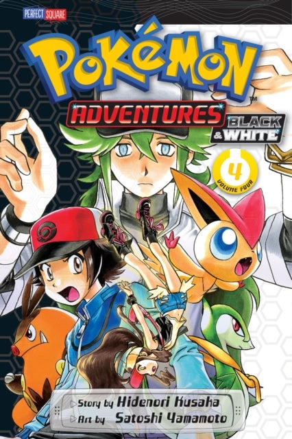 Pokemon Adventures Black & White: 4 Paperback English by Hidenori Kusaka - 41837 