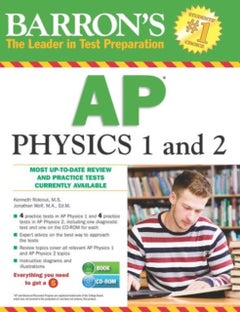 Barron's Ap Physics 1 And 2 With CD rom - Paperback English by Jonathan Wolf - 25/02/2015