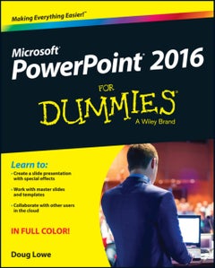 Powerpoint 2016 For Dummies printed_book_paperback english - 03/11/2015 