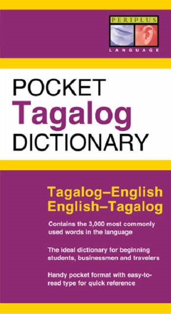 Pocket Tagalog Dictionary: Tagalog-English English-Tagalog Paperback English by Renato Perdon - 38625