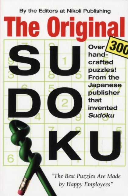 Original Sudoku Paperback English by Editors Of Nikoli Publishing - 38635 