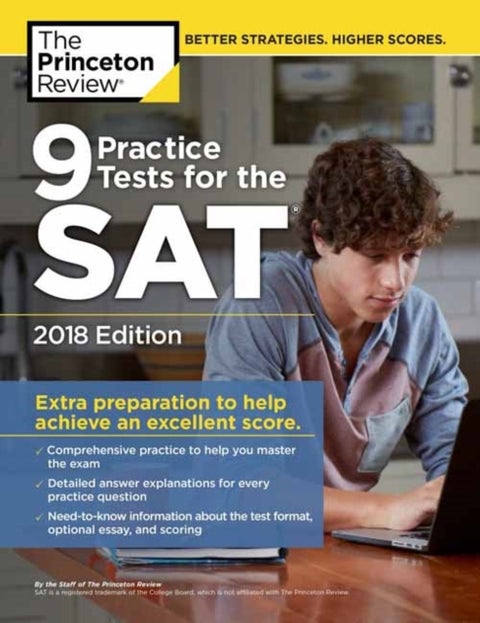 9 Practice Tests for the SAT printed_book_paperback english - 23/05/2017