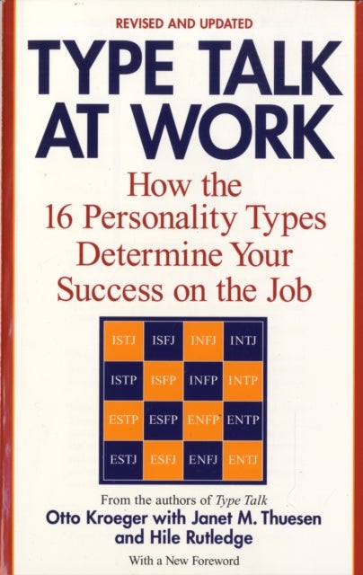 Type Talk At Work Paperback English by Otto Kroeger - 37467 