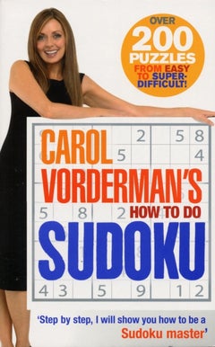 Carol Vorderman's How To Do Sudoku printed_book_paperback english - 20/06/2005
