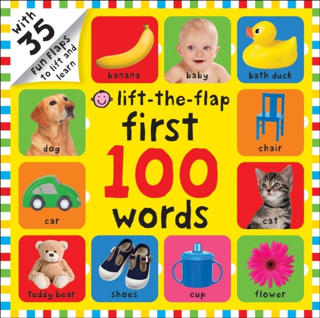 Lift-The Flap First 100 Words - Board Book English by Roger Priddy - 28/08/2013