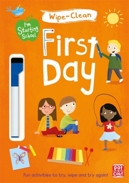 First Day: Wipe-Clean Book With Pen Paperback English by Becky Down - 42890