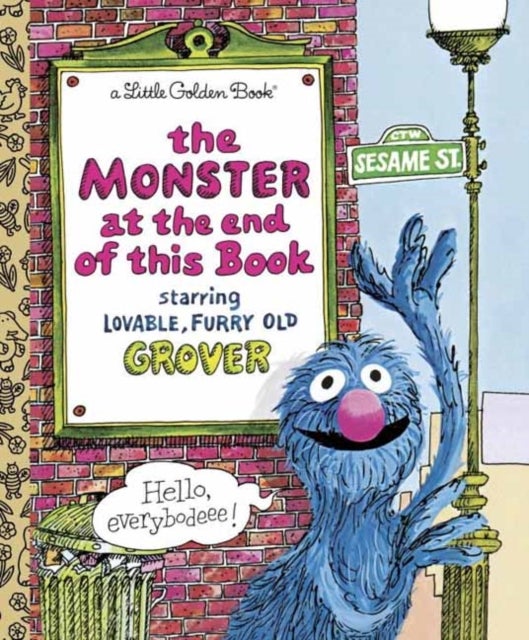 Monster At The End Of The Book: Sesame Street Hardcover English by Jon Stone - 31779