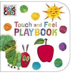 Very Hungry Caterpillar: Touch And Feel Playbook Board Book English by Eric Carle - 41332 