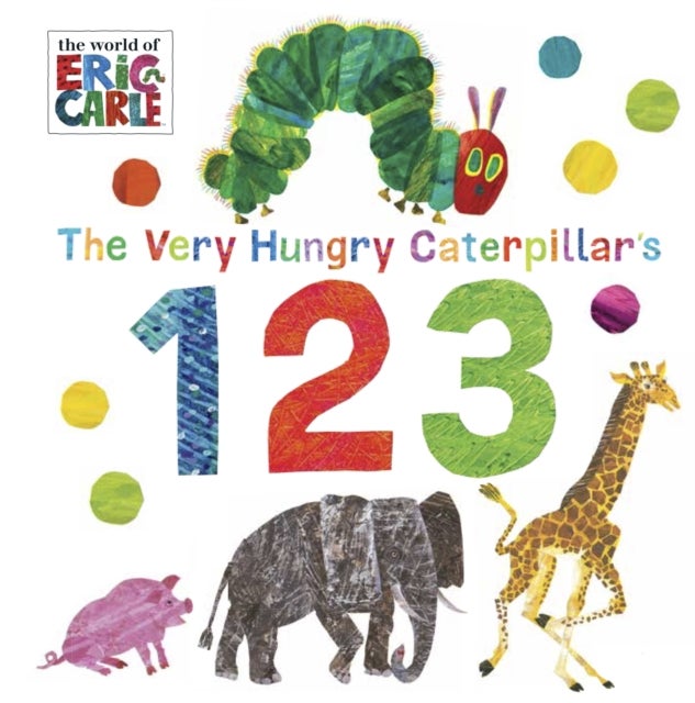 Very Hungry Caterpillar's 123 Board Book English by Eric Carle - 42769 
