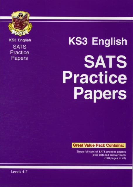 Ks3 English Practice Papers - Levels 4-7 - Paperback English by Richard Parsons - 18/08/2008 