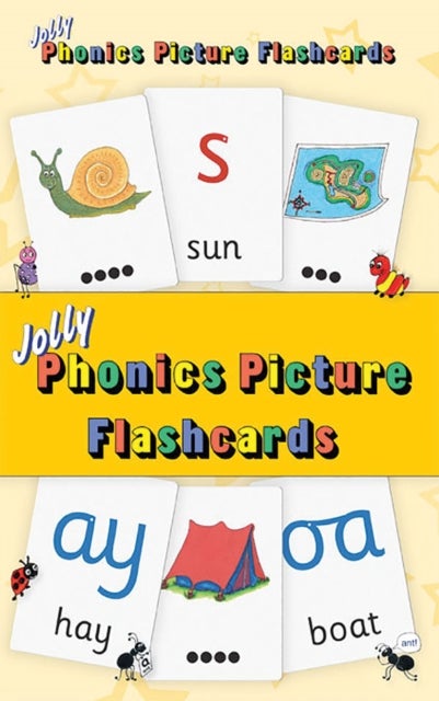 Jolly Phonics Picture Flash Cards Cards English by Sara Wernham - 41648 