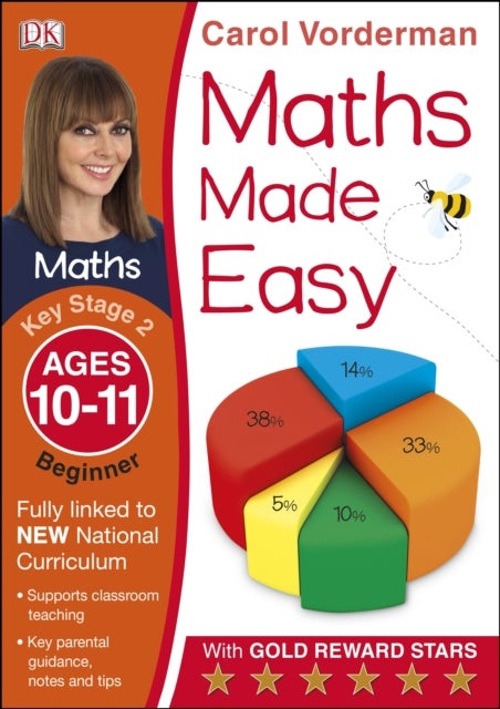 null - Maths Made Easy Ages 10-11 Key Stage 2 Beginner - Paperback English by Carol Vorderman - 01/07/2014 - Image 1