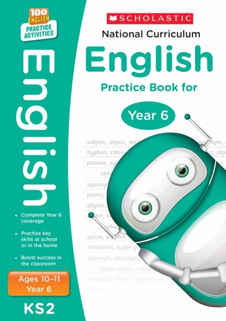 National Curriculum English Practice Book For Year 6 Paperback English by Scholastic - 41816 