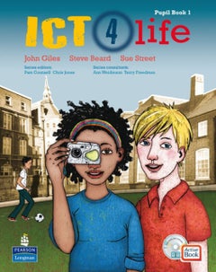 Ict 4 Life Year 7: Students' Activebook Paperback English by John Giles - 39385