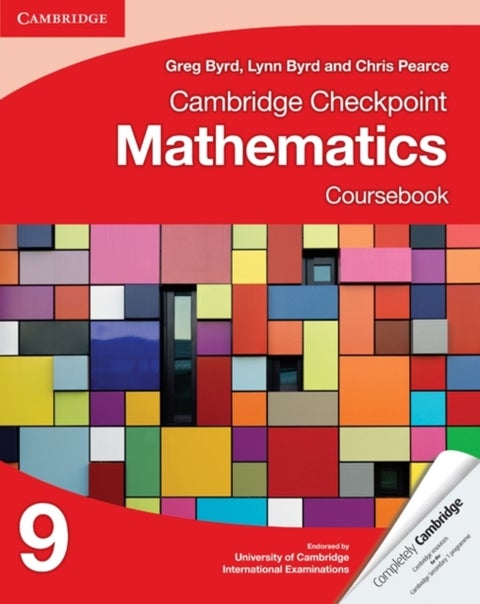 Cambridge Checkpoint Mathematics Mathematics Coursebook 9 - Paperback English by Greg Byrd - 06/06/2013