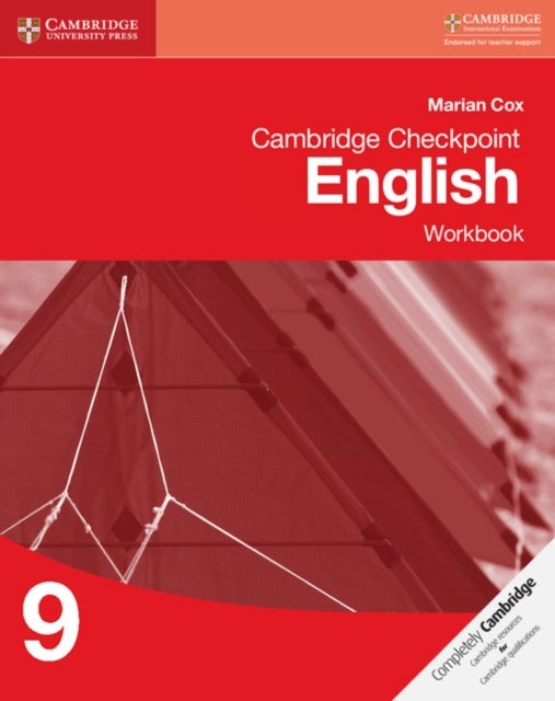 Cambridge Checkpoint English Workbook 9 Paperback English by Marian Cox - 41781 