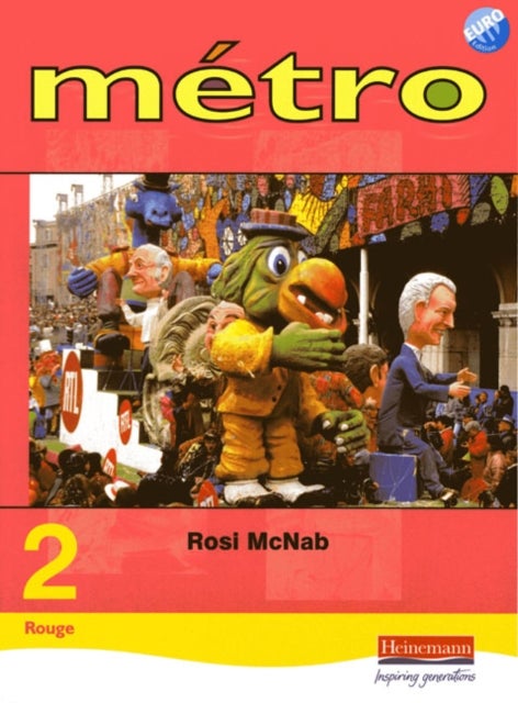Metro 2 Rouge Pupil Book Euro Edition Paperback English by Rosi Mcnab - 37428 