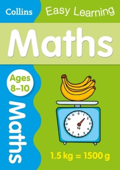 Collins Easy Learning Maths Ages 8-10 Paperback English by Collins Easy Learning - 41806 