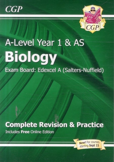 New 2015 A-Level Biology - Edexcel A Year 1 printed_book_paperback english - 9/8/2015