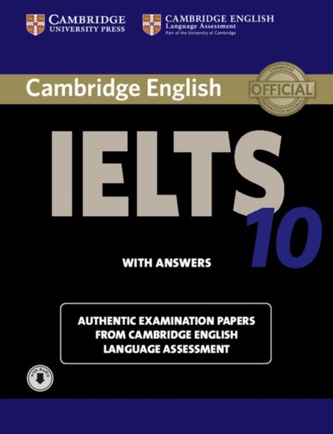 Cambridge IELTS 10 Student's Book with Answers with Audio Paperback English by Chris Cunningham Redston - 42131