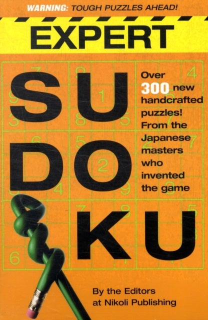 Expert Sudoku Paperback English by Patricia Schultz - 40198 