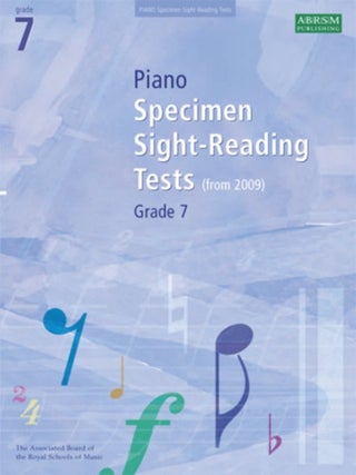 Piano Specimen Sight-Reading Tests - Grade 7 - Loose Leaf English by Associated Board of the Royal Schools of Music - 39630 - v1502141821/N11942168A_1