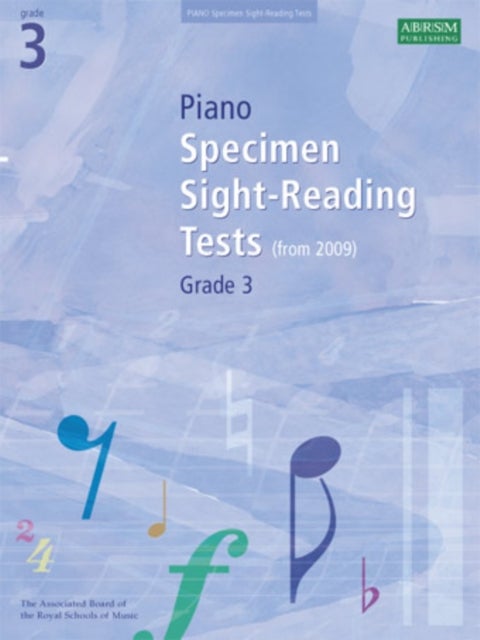 Piano Specimen Sight-Reading Tests - Grade 3 printed_book_loose_leaf english - 7/3/2008 