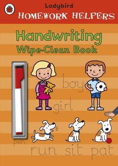 Ladybird Homework Helpers: Handwriting Wipe-Clean Book Paperback English by Jean Adamson - 40360 