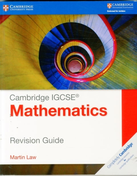 Cambridge Igcse Mathematics Revision Guide - Paperback English by Martin Law