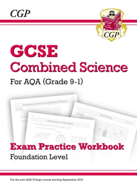null - New Grade 9-1 Gcse Combined Science: Aqa Exam Practice Workbook - Foundation Paperback English by Cgp Books - 44326 - Image 1