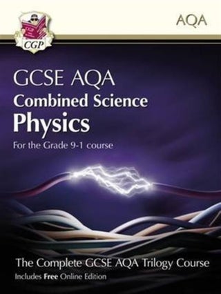 New Grade 9-1 Gcse Combined Science For Aqa Physics Student Book With Online Edition Paperback English by Cgp Books - 42542 - v1502141911/N11993701A_1