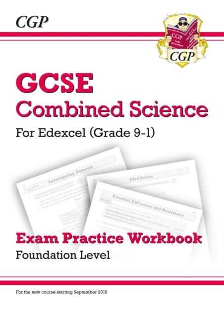 null - New Grade 9-1 Gcse Combined Science: Edexcel Exam Practice Workbook - Foundation Paperback English by Cgp Books - 42698 - Image 1