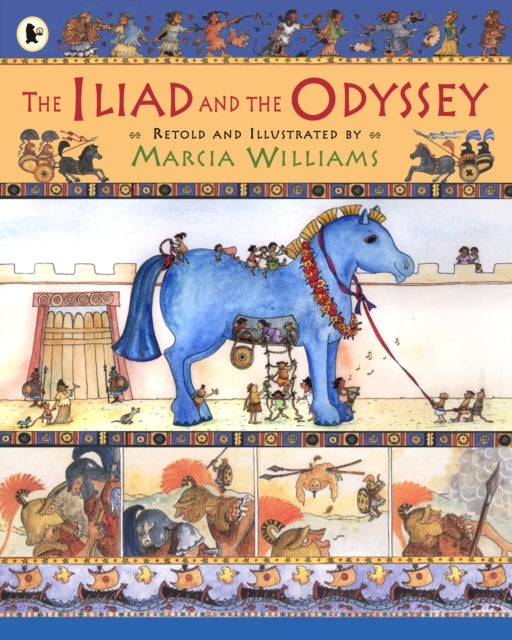 Iliad And The Odyssey Paperback English by Marcia Williams - 38992