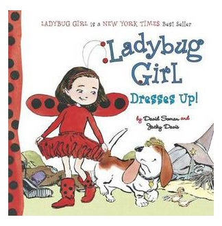 Ladybug Girl Dresses Up Board Book English by David Soman - 40477 