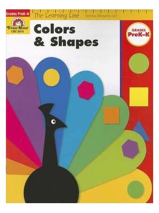null - Colors & Shapes Prek-K Paperback English by Evan-Moor Educational Publishers - 39448 - Image 1