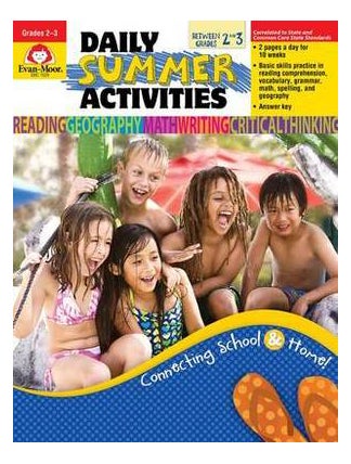 Daily Summer Activities Moving From 2nd To 3rd Grade - Paperback English by Jo Ellen Moore - 15/01/2000