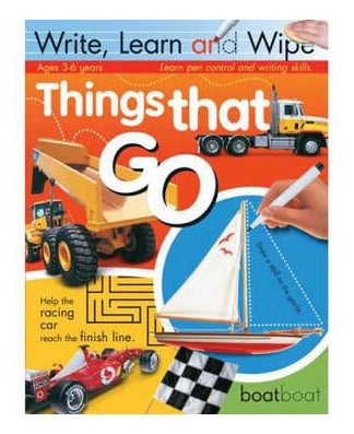 Write Learn And Wipe Things That Go printed_book_paperback english - 01/06/2008