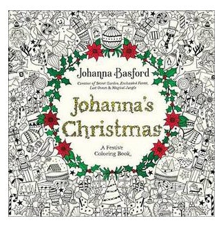 null - Johanna's Christmas: A Festive Coloring Book For Adults Paperback English by Johanna Basford - 42668 - Image 1
