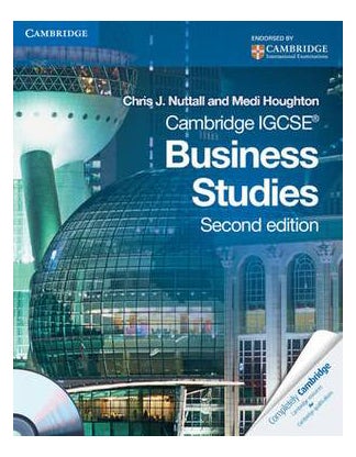 Cambridge IGCSE Business Studies Coursebook With CD-Rom - Paperback English by Chris J. Nuttall - 15/07/2010